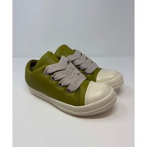Rick Owens Mainline Padded Jumbo Lace Ramones Green Size 9 US 42 EU